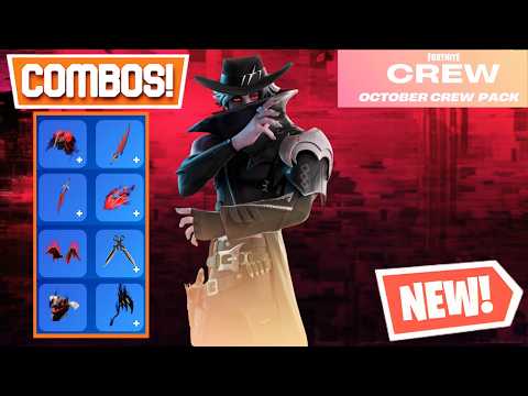 OSRIC THE UNINVITED *BEST* Skin Combos (OCTOBER CREW PACK 2026!) - Fortnite