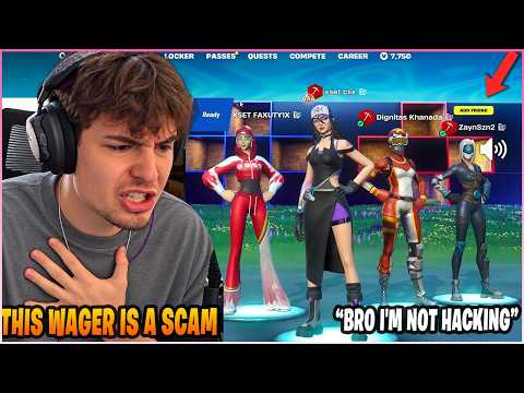 CLIX CONFRONTS Toxic CONTROLLER PLAYER ZaynSZN & CHALLENGES Him To A 2v2 WAGER!