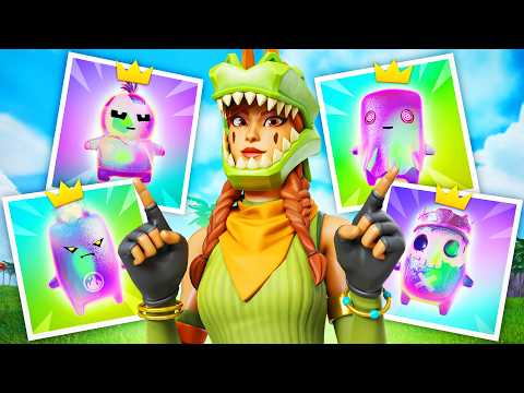 I Mastered EVERY *HOLOFOIL SPRITE* In Fortnite!