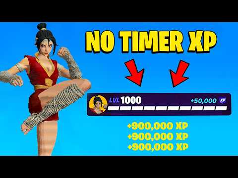 Fortnite *AFK* No Timer BEST XP MAP To Level Up FAST in Chapter 7 Season 4 (200,100 XP!)