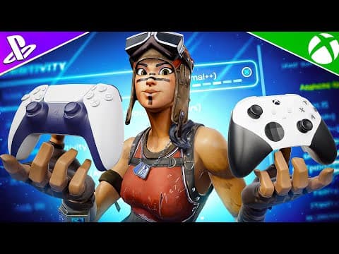 *NEW* Best Controller Settings + Sensitivity For Fortnite Chapter 7! (PS4/PS5/XBOX/PC)
