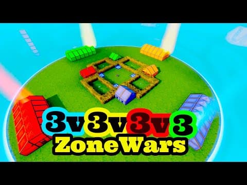 3V3V3V3 ZONE WARS (Code is in the Description)