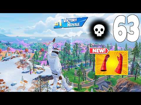 63 Elimination squads "Zero Build" Gameplay Wins (NEW Fortnite Chapter 7 Season 3 PC)