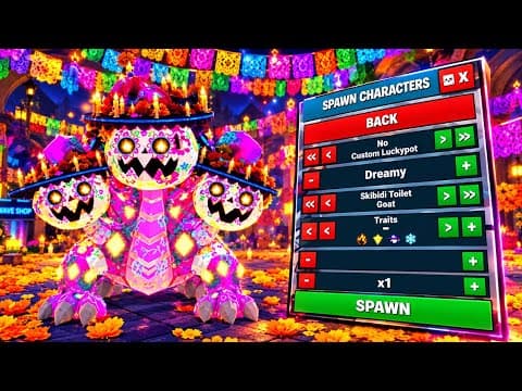 ADMIN CHEATS CODE STEAL THE BRAINROT FORTNITE ALL WORKING ADMIN SECRET CODES STEAL THE BRAINROT