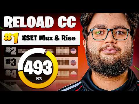 1ST PLACE RELOAD DUO CASH CUP OPENS - 493 POINTS 🥇