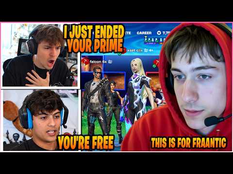 STABLE RONALDO & CLIX Go FULL TRYHARD Against PETERBOT & EMBARRASS Him In A 3v3 WAGER!