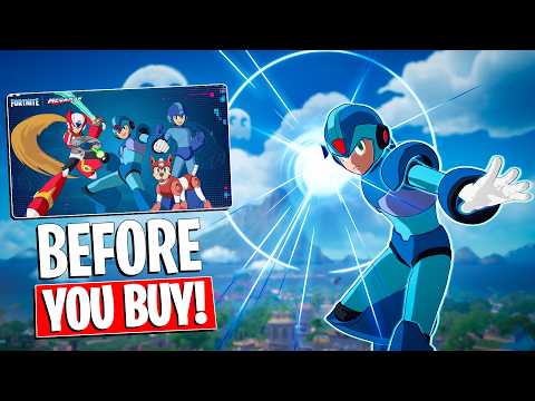 MEGA MAN BUNDLE! Gameplay + Combos! Before You Buy (Fortnite)