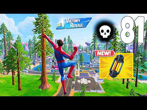81 Elimination squads "Zero Build" Gameplay Wins (NEW Fortnite Chapter 7 Season 3 PC)