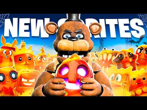 Finding EVERY TRICK or TREAT Sprite in 2 HOURS?! (WORLD RECORD)