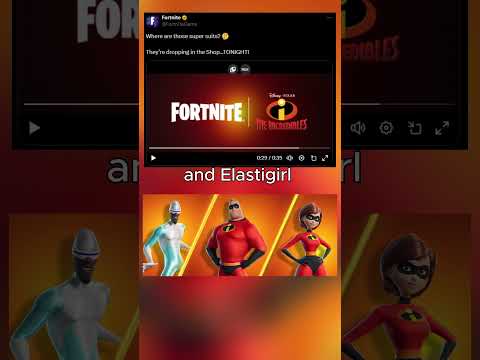The Incredibles Are Coming! 😱 #fortnite