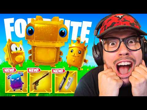 HUGE *NEW* GOLD SPRITES UPDATE in FORTNITE!