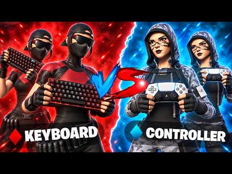 2 Keyboard Pros vs 2 Controller Pros