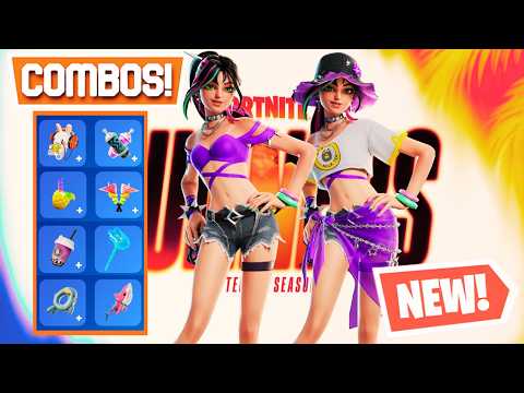 BEST SAND WITCH HELSIE Skin Combos (Stakes Summer Bundle!) - Fortnite