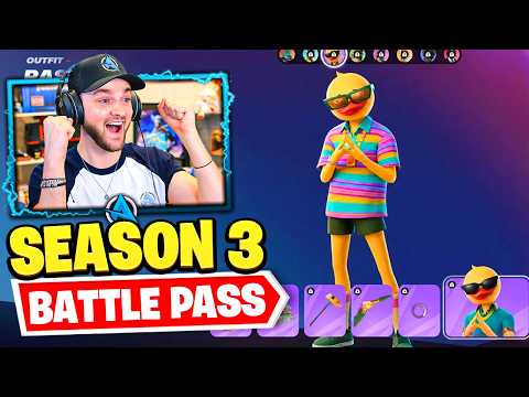 *NEW* Fortnite Chapter 7 SEASON 3 Battle Pass! (INSANE SKINS)