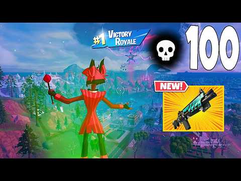 100 Elimination Squads "Zero Build" Gameplay Wins (NEW Fortnite Chapter 7 Season 4 PC)