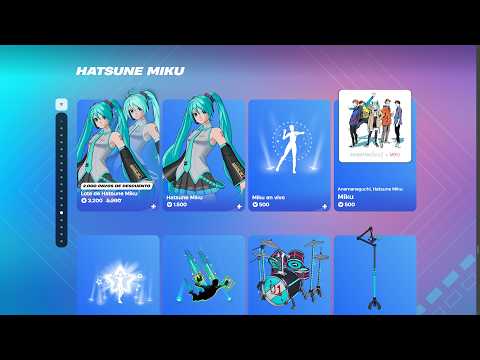 CORRE ! | TIENDA HOY | LOTE  " Hatsune Miku " | LOTE " FNCS del C6T2 " |  9/09/26
