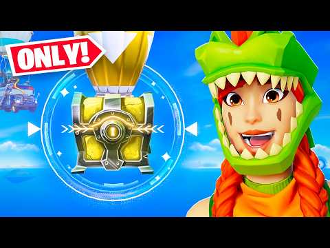 The BATTLE BUS LOOT *ONLY* Challenge in Fortnite!