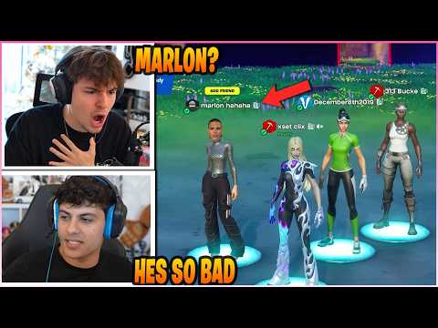 STABLE RONALDO & CLIX Challenge FAKE MARLON & BUCKE To A 2v2 WAGER, Then THIS HAPPENED! 😭🔥