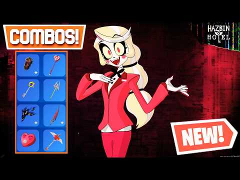 PRINCESS CHARLIE MORNINGSTAR *BEST* Skin Combos (HAZBIN HOTEL!) - Fortnite