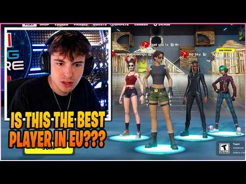 CLIX & SKY Teams Up On EU SERVERS & CHALLENGE The BEST PLAYERS In EU TO a 2v2 WAGER!