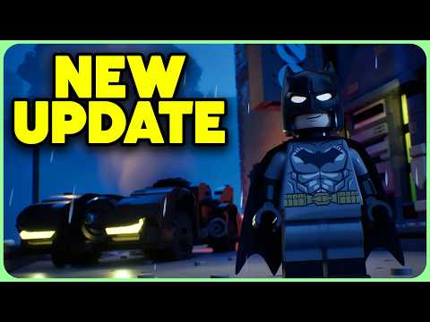 NEW Batman Update: Batmobile, Bat-Signal & MORE (LEGO Fortnite)