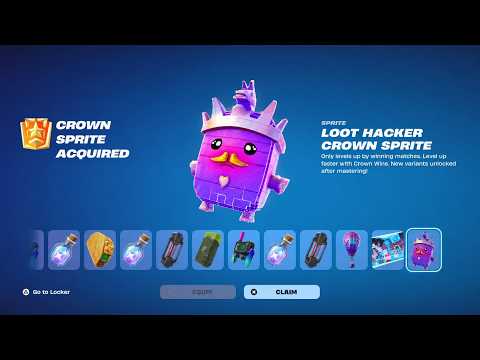 What Happens When You MASTER The LOOT HACKER CROWN Sprite? (Most Players Will NEVER Get This Sprite)