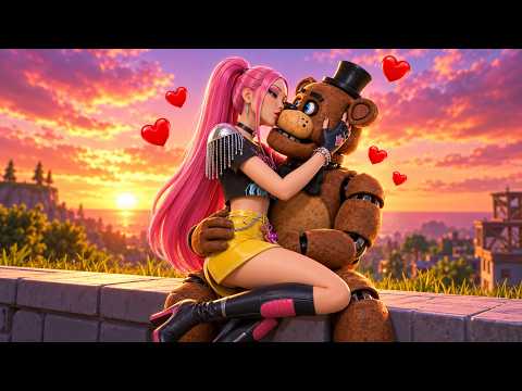 FNAF Freddy & KPOP Mira LOVE LIFE - Love is CRAZY.. Fortnite