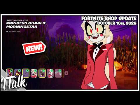 Fortnite Shop *NEW* HAZBIN HOTEL IN FORTNITE & SIDEKICK! [October 16th, 2026] (Fortnite Chapter 7)