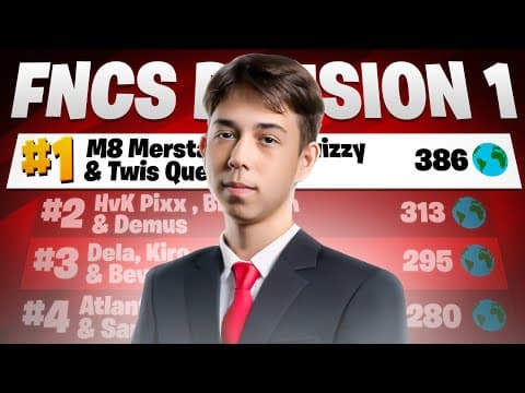 🏆1ST PLACE FNCS DIVISION 1 ($15,000) 🏆w/Queasy & Swizzy | Merstach