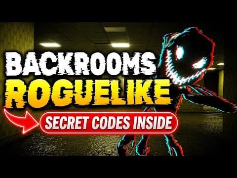 Every SECRET CODE in Fortnite Backrooms Roguelike Revealed🤫
