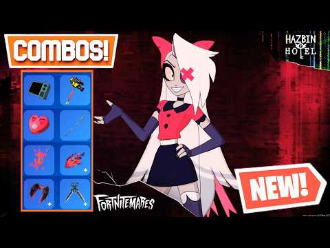 VAGATHA *BEST* Skin Combos (HAZBIN HOTEL!) - Fortnite