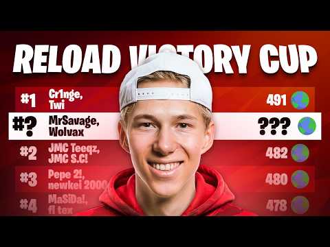 MY GREATEST RELOAD VICTORY CUP IN FORTNITE!