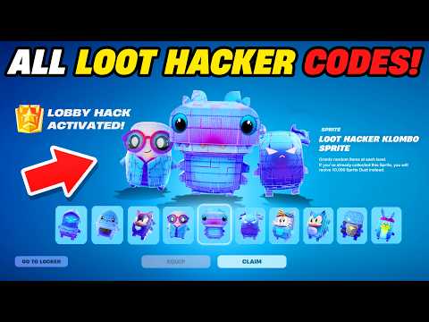 15 *LOOT HACKER* SPRITE CODES Added in Fortnite Update! (All Loot Hacker Codes)