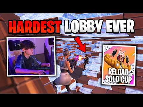 Shxrk FIGHTS the HARDEST Solo Cash Cup Lobby EVER