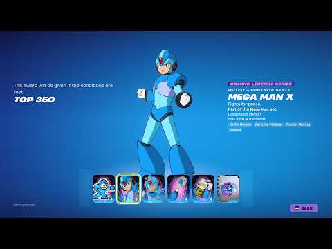Winning Mega man Skin 😍