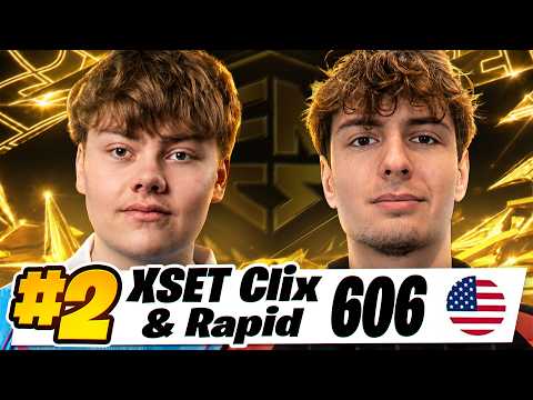 Clix & Rapid 2ND PLACE FNCS Play-ins 🥈