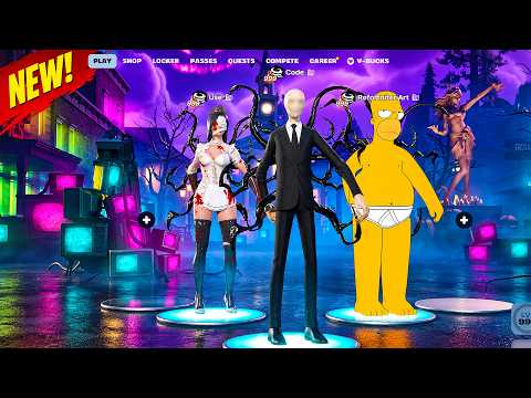 I Tested Slender Man With Every Built-In Emote in Fortnite!