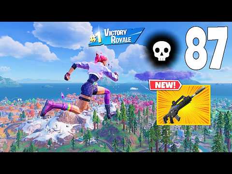87 Elimination Solo Vs Squads/squads "Zero Build" Gameplay Wins (NEW Fortnite Chapter 7 Season 4 PC)