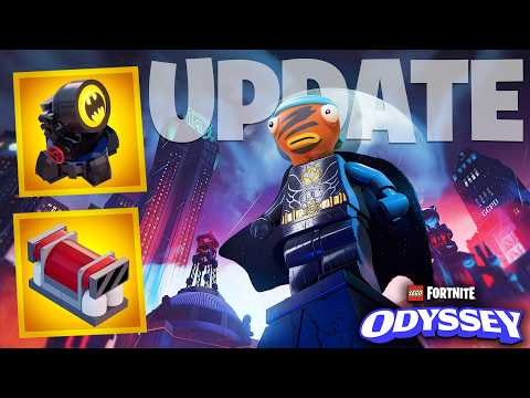 The Batman Knight Shift Update Just Got CRAZIER in LEGO Fortnite Odyssey (New Rewards)