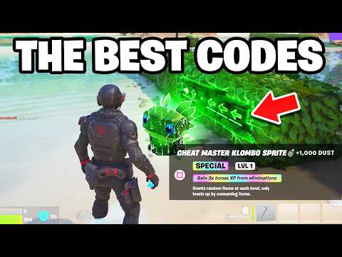 Fortnite CHEAT MASTER Klombo in Fortnite NOW! (All Codes)