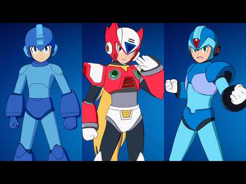 FULL "MEGA MAN" FORTNITE SHOWCASE