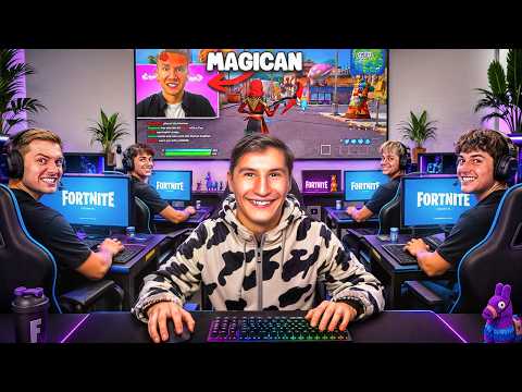 Ich STREAMSNIPE Magican mit einem GANZEN RAUM …