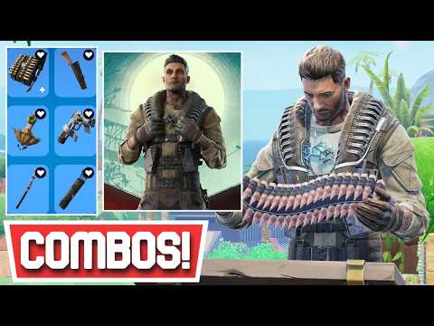 *NEW* BEST WALTER IRONS SKIN COMBOS! | Fortnite