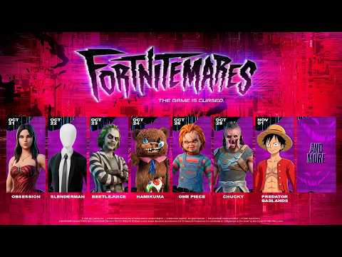 FORTNITEMARES WAVE 2..!! RELEASE DATES ACCIDENTALLY LEAKED EARLY!!