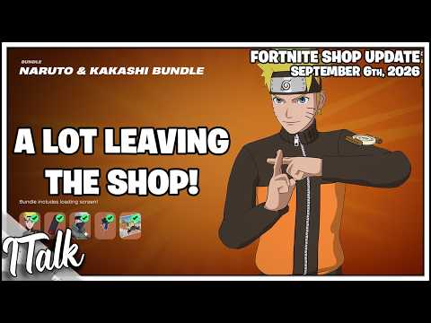 Fortnite Shop NARUTO IS BACK! [September 6th, 2026] (Fortnite Chapter 7)
