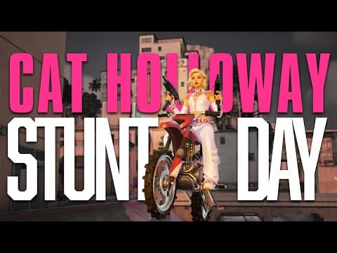 Cat Holloway: Stunt Day | MustardPlays #UEFNC7