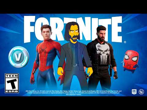 Everything *NEW* in FORTNITE'S UPDATE TODAY! (SPIDERMAN, FREE REWARDS, NEW SPRITES)