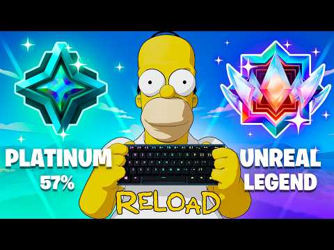 Unranked to Unreal Solo Reload Speedrun (Fortnite Simpsons)