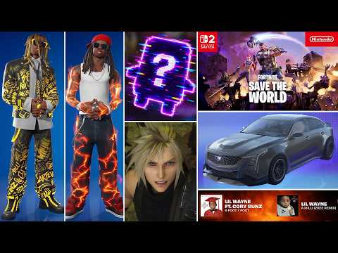 SKINS LIL WAYNE y COPA, NUEVOS ESPÍRITUS, SALVAR EL MUNDO CAÍDO EN SWITCH 2 y MÁS