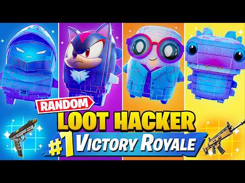 The *RANDOM* LOOT HACKER SPRITE Challenge! (Fortnite)